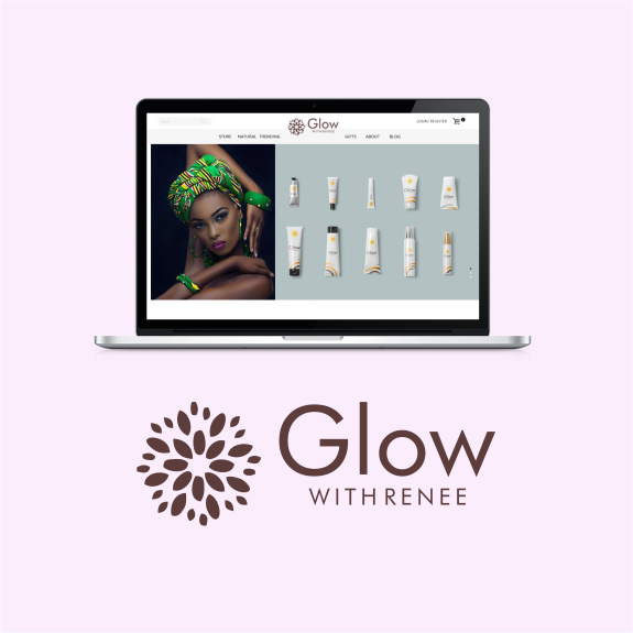 Glow with Rene Package Design